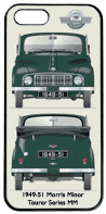 Morris Minor Tourer Series MM 1949-51 Phone Cover Vertical